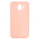 Силиконовый (TPU) чехол Deexe Matte Case для Samsung Galaxy J4 2018 (J400) - Pink. Фото 2 из 7
