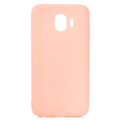 Силиконовый (TPU) чехол Deexe Matte Case для Samsung Galaxy J4 2018 (J400) - Pink