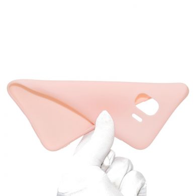 Силиконовый (TPU) чехол Deexe Matte Case для Samsung Galaxy J4 2018 (J400) - Pink
