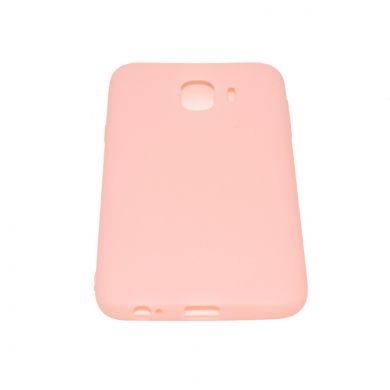 Силиконовый (TPU) чехол Deexe Matte Case для Samsung Galaxy J4 2018 (J400) - Pink