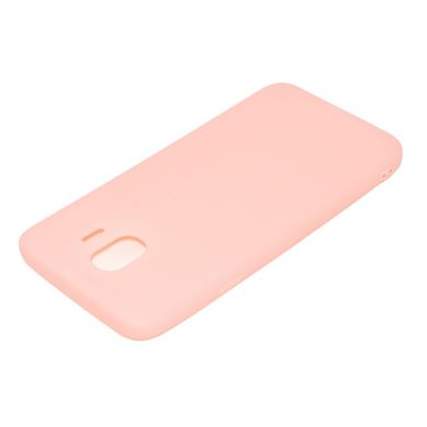 Силиконовый (TPU) чехол Deexe Matte Case для Samsung Galaxy J4 2018 (J400) - Pink