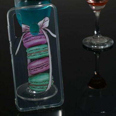 Силіконовий (TPU) чохол Deexe Pretty Glossy для Samsung Galaxy A50 (A505) - Macarons