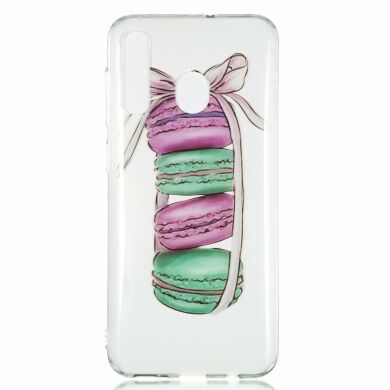 Силіконовий (TPU) чохол Deexe Pretty Glossy для Samsung Galaxy A50 (A505) - Macarons