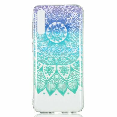 Силіконовий (TPU) чохол Deexe Pretty Glossy для Samsung Galaxy A70 (A705) - Mandala Flower