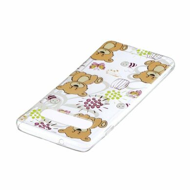 Силіконовий (TPU) чохол Deexe Pretty Glossy для Samsung Galaxy S10 (G973) - Bear