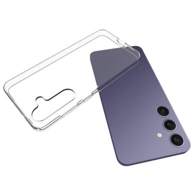 Силіконовий (TPU) чохол Deexe UltraThin для Samsung Galaxy S25 Plus (S936) - Transparent