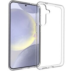 Силиконовый (TPU) чехол Deexe UltraThin для Samsung Galaxy S25 Plus (S936) - Transparent