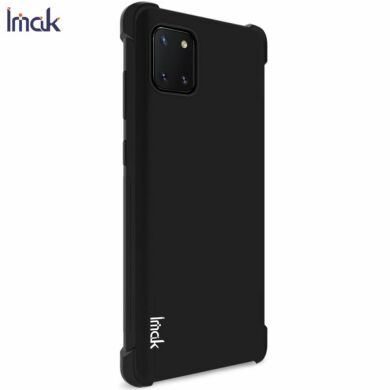 Силіконовий (TPU) чохол IMAK Airbag Case для Samsung Galaxy Note 10 Lite (N770) - Metal Black