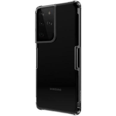 Силіконовий (TPU) чохол NILLKIN Nature Max для Samsung Galaxy S21 Ultra - Dark Grey