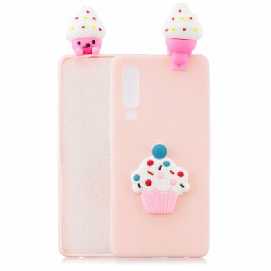 Силіконовий (TPU) чохол UniCase 3D Cartoon Pattern для Samsung Galaxy A70 (A705) - Ice Cream