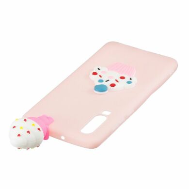Силіконовий (TPU) чохол UniCase 3D Cartoon Pattern для Samsung Galaxy A70 (A705) - Ice Cream