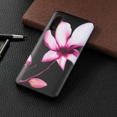 Силиконовый (TPU) чехол UniCase Color Style для Samsung Galaxy A30 (A305) - Pink Flower