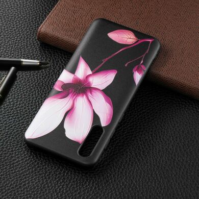 Силиконовый (TPU) чехол UniCase Color Style для Samsung Galaxy A30 (A305) - Pink Flower