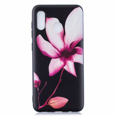 Силиконовый (TPU) чехол UniCase Color Style для Samsung Galaxy A30 (A305) - Pink Flower