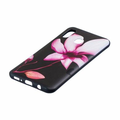 Силиконовый (TPU) чехол UniCase Color Style для Samsung Galaxy A30 (A305) - Pink Flower