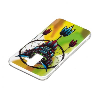 Силіконовий (TPU) Deexe LumiCase для Samsung Galaxy J8 2018 (J810) - Owl and Dream Catcher