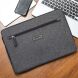 Универсальная сумка QIALINO Sleeve Bag для планшетов и ноутбуков диагональю до 13 дюймов - Black. Фото 11 из 12