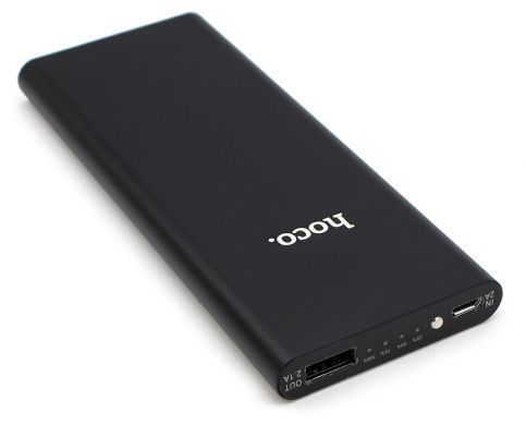 Зовнішній акумулятор HOCO B16 Metal 10000 mAh - Black