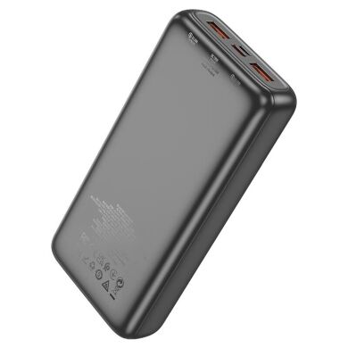 Внешний аккумулятор Hoco J121A 22.5W+PD20W (20000mAh) - Black