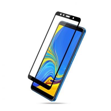 Захисне скло AMORUS Full Glue Tempered Glass для Samsung Galaxy A7 2018 (A750) - Black