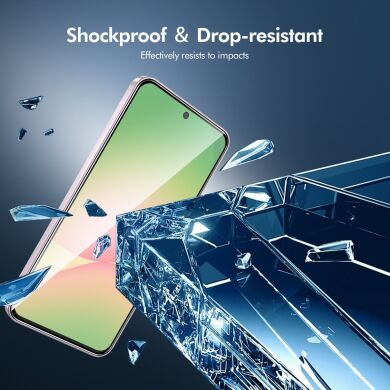 Захисне скло ENKAY Easy Install Full Glue для Samsung Galaxy A37 (A376) / Galaxy A57 (A576) - Black