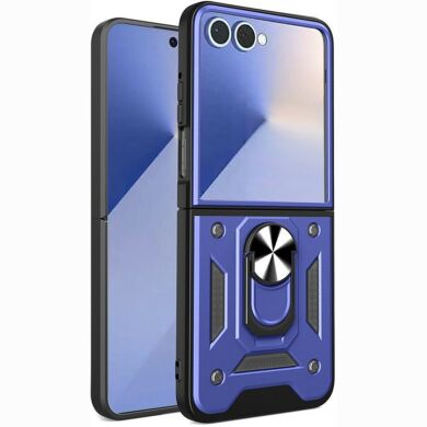 Защитный чехол Deexe Armor Shield для Samsung Galaxy Flip 8 - Blue
