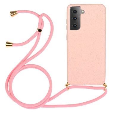 Защитный чехол Deexe Astra Case для Samsung Galaxy S21 (G991) - Pink