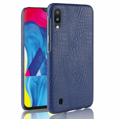 Захисний чохол Deexe Croco Style для Samsung Galaxy M10 (M105) - Blue
