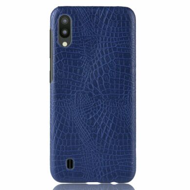 Захисний чохол Deexe Croco Style для Samsung Galaxy M10 (M105) - Blue