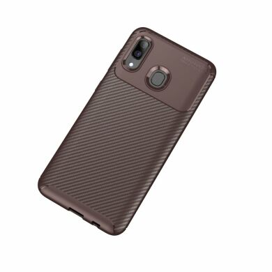 Захисний чохол Deexe Fusion для Samsung Galaxy A30 (A305) / A20 (A205) - Brown