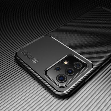 Защитный чехол Deexe Fusion для Samsung Galaxy A72 (А725) - Brown