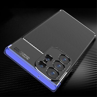 Защитный чехол Deexe Fusion для Samsung Galaxy S23 Ultra - Blue
