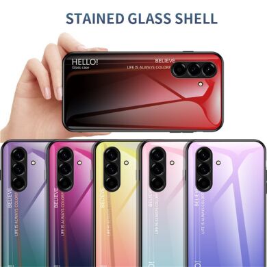 Защитный чехол Deexe Gradient Color для Samsung Galaxy A27 (A276) - Rose