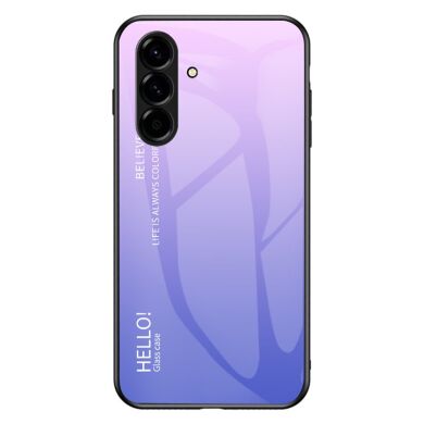 Защитный чехол Deexe Gradient Color для Samsung Galaxy A27 (A276) - Pink / Purple