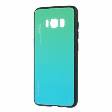 Захисний чохол Deexe Gradient Color для Samsung Galaxy S8 (G950) - Cyan / Blue