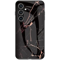 Защитный чехол Deexe Gradient Pattern для Samsung Galaxy S25 Plus (S936) - Black / Gold