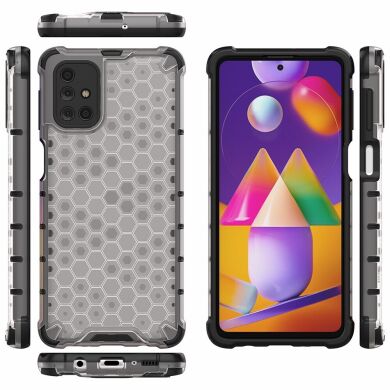 Захисний чохол Deexe Honeycomb Series для Samsung Galaxy M31s (M317) - Grey