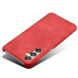 Защитный чехол Deexe Leather Back Cover для Samsung Galaxy M15 (M156) - Red. Фото 2 из 4