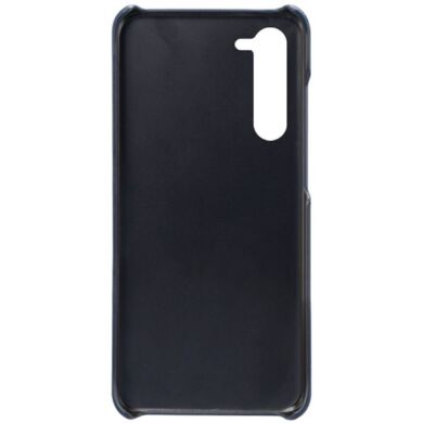 Защитный чехол Deexe Leather Back Cover для Samsung Galaxy S24 - Blue