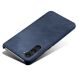 Захисний чохол Deexe Leather Back Cover для Samsung Galaxy S24 - Blue