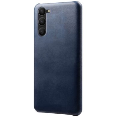 Защитный чехол Deexe Leather Back Cover для Samsung Galaxy S24 - Blue