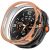 Защитный чехол Deexe Protective Frame для Samsung Galaxy Watch 8 Classic - Rose Gold
