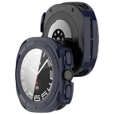 Защитный чехол Deexe Protective Frame для Samsung Galaxy Watch Ultra (47mm) - Dark Blue