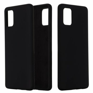Защитный чехол Deexe Silicone Case для Samsung Galaxy A51 (А515) - Black