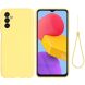 Защитный чехол Deexe Silicone Case для Samsung Galaxy M13 (M135) - Yellow. Фото 2 из 7