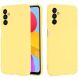 Защитный чехол Deexe Silicone Case для Samsung Galaxy M13 (M135) - Yellow. Фото 1 из 7