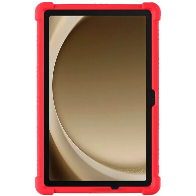 Захисний чохол Deexe Silicone Kickstand для Samsung Galaxy Tab A9 Plus (X210/216) - Red