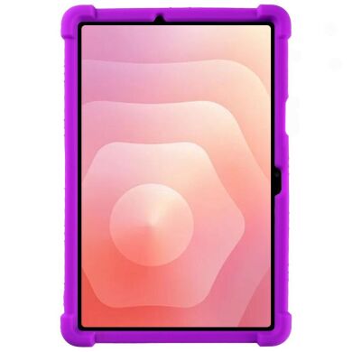 Защитный чехол Deexe Silicone Kickstand для Samsung Galaxy Tab S11 (X730/X736) - Purple