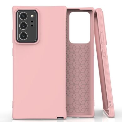Захисний чохол Deexe Soft Cover для Samsung Galaxy Note 20 Ultra (N985) - Pink