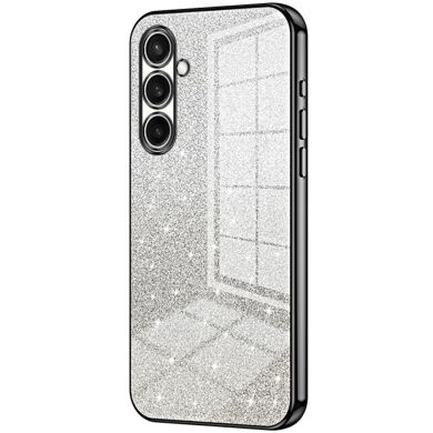 Защитный чехол Deexe Sparkles Cover для Samsung Galaxy S26 - Black